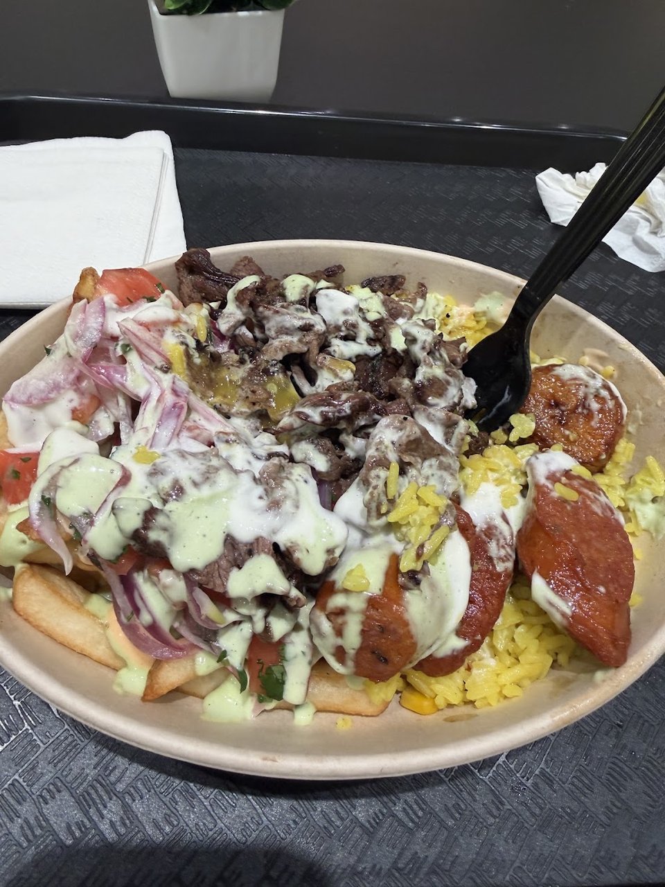 Bowl with Fries